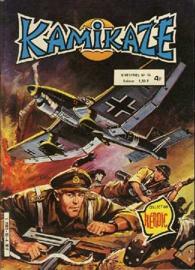 Scan de la Couverture Kamikaze n 36